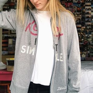 Life is Good zip up hoodie!!